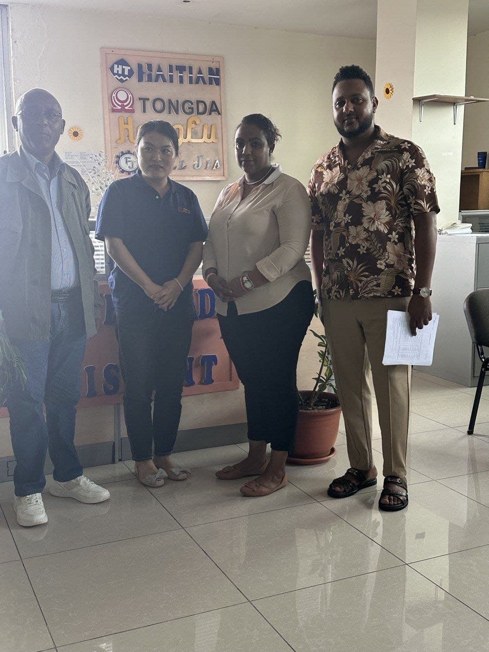 Client Visit - Dante Trading Showroom